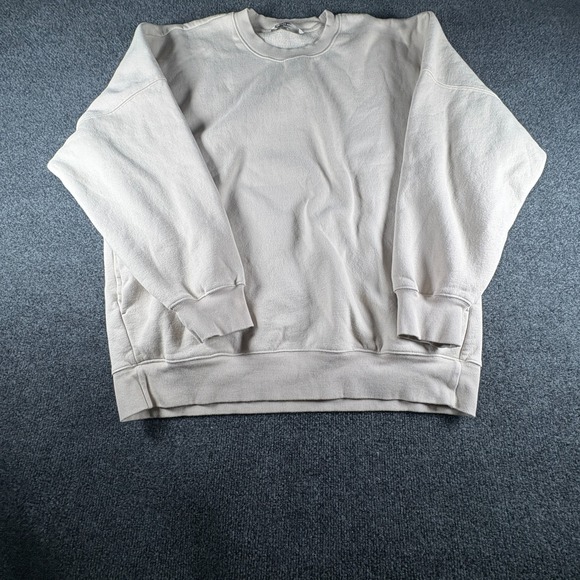 Tuff Athletics Tops - Tuff Athletics Sweatshirt Womens XL Matte Pearl Crewneck Sports Relaxed Fit